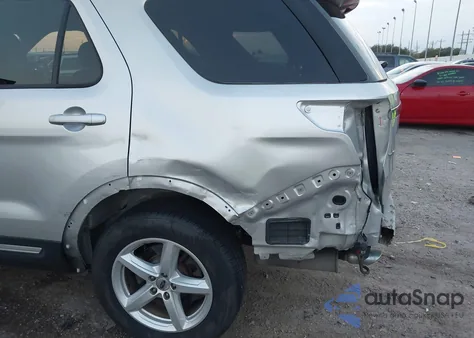 2017 Ford Explorer Xlt from USA, damaged, VIN 1FM5K8D84HGE12838